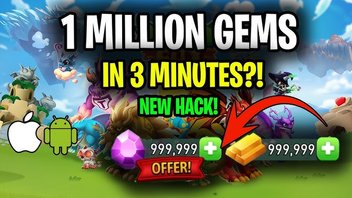 Dragon City Free Gems – How to Get 10,000 Gems in Dragon City (100% Working Methods)
