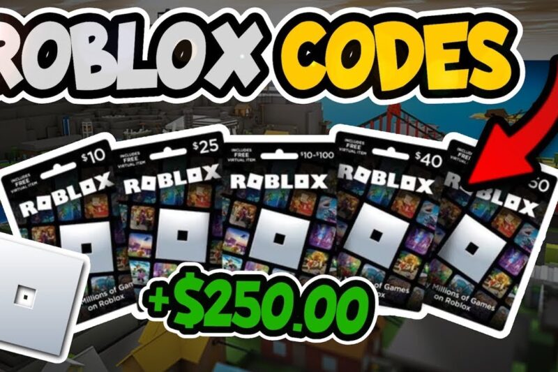 Free Robux Redeem Code & Roblox Gift Card Code – 100% Working Methods