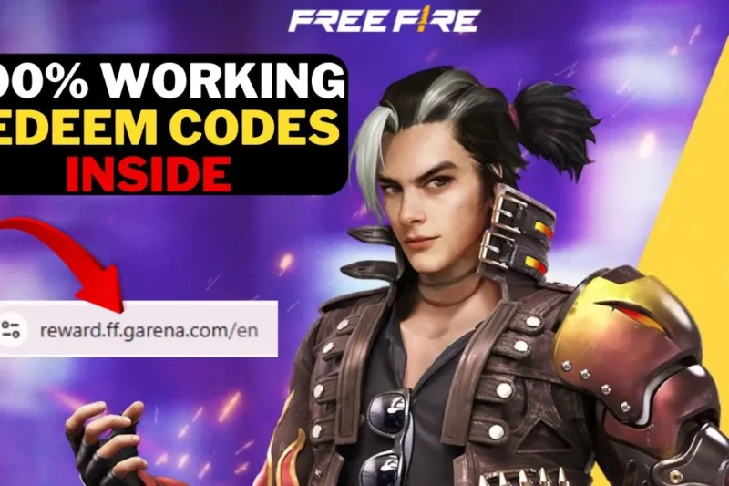 Free Fire Redeem Code Today – 100% Working Methods to Get Free Rewards