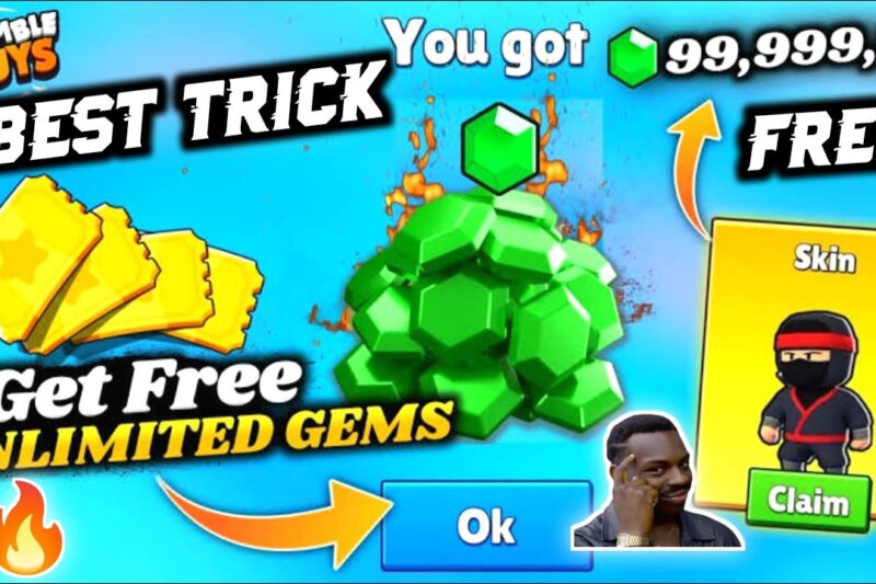 Stumble Guys Free Gems – Stumble Guys Free Gems Codes (100% Working Methods)