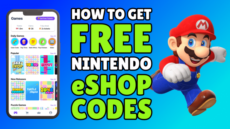 Nintendo Free Gift Card – Nintendo Redeem Code Free (100% Working Methods)