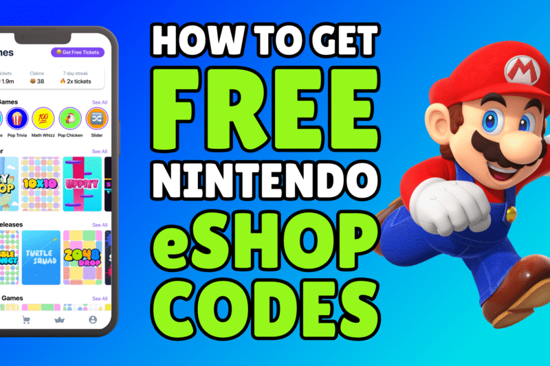 Nintendo Free Gift Card – Nintendo Redeem Code Free (100% Working Methods)